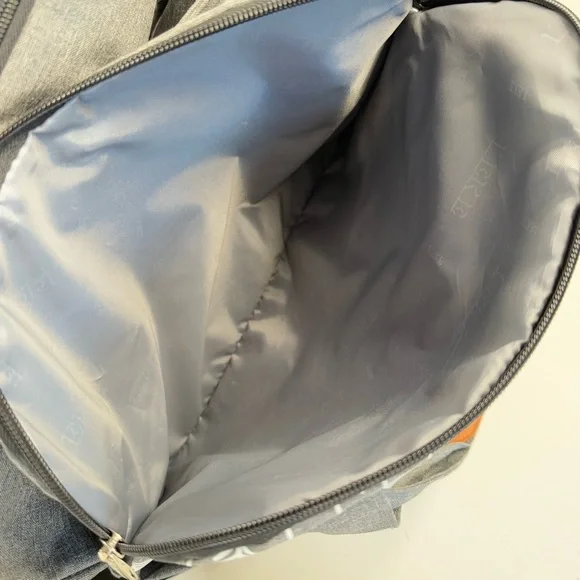 Leke Baby Gray Diaper Bag Tote - Picture 11 of 17